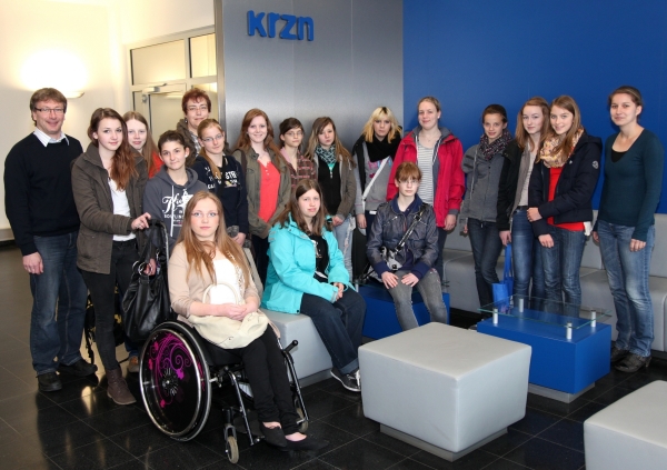 Teilnehmerinnen Girls´Day 2012